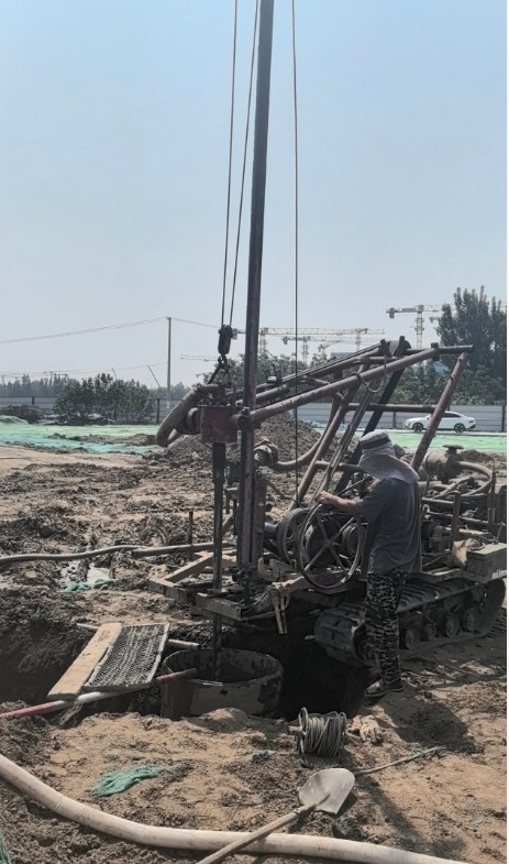 郑州上街区工地打井